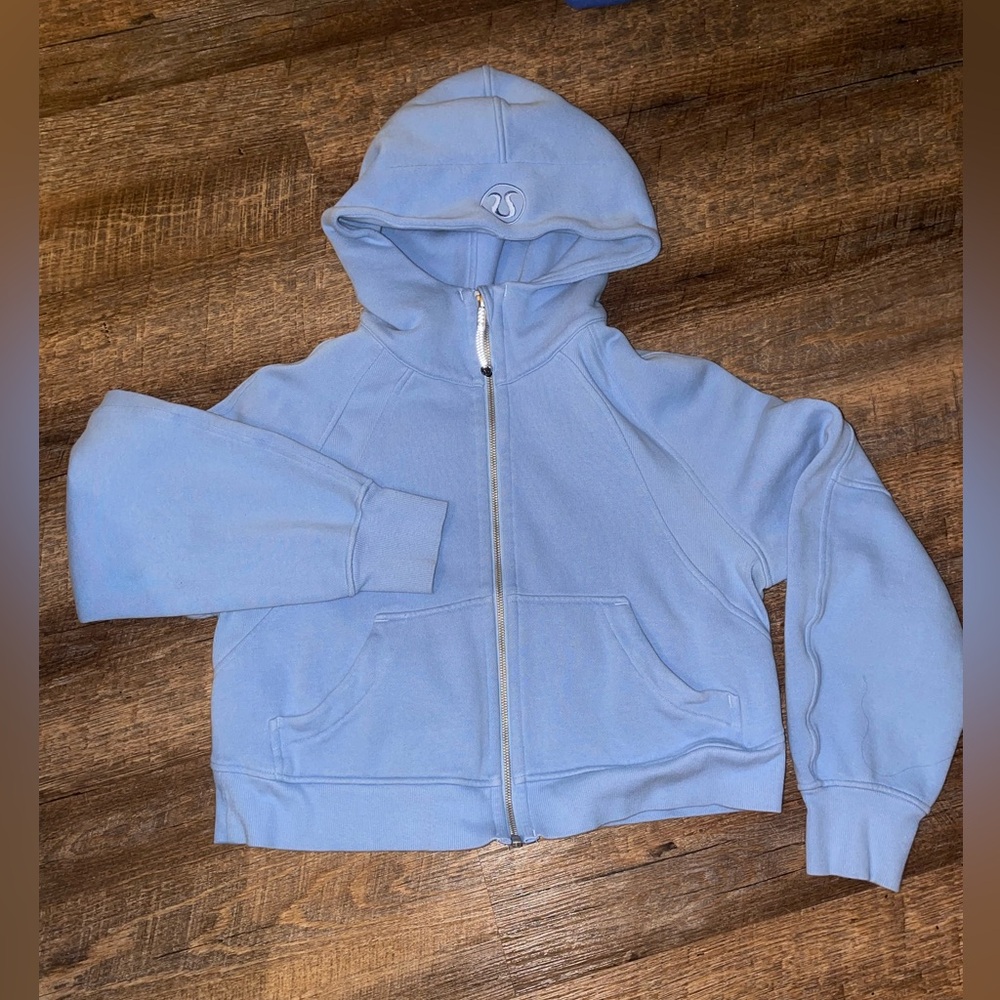 Scuba oversized full zip hoodie